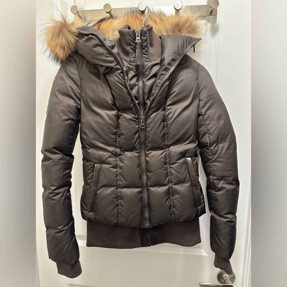 Mackage Romane Bomber Down Jacket Women Size XXS